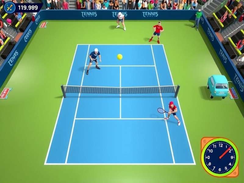 Tennis Clash Game Changer gameplay screenshot